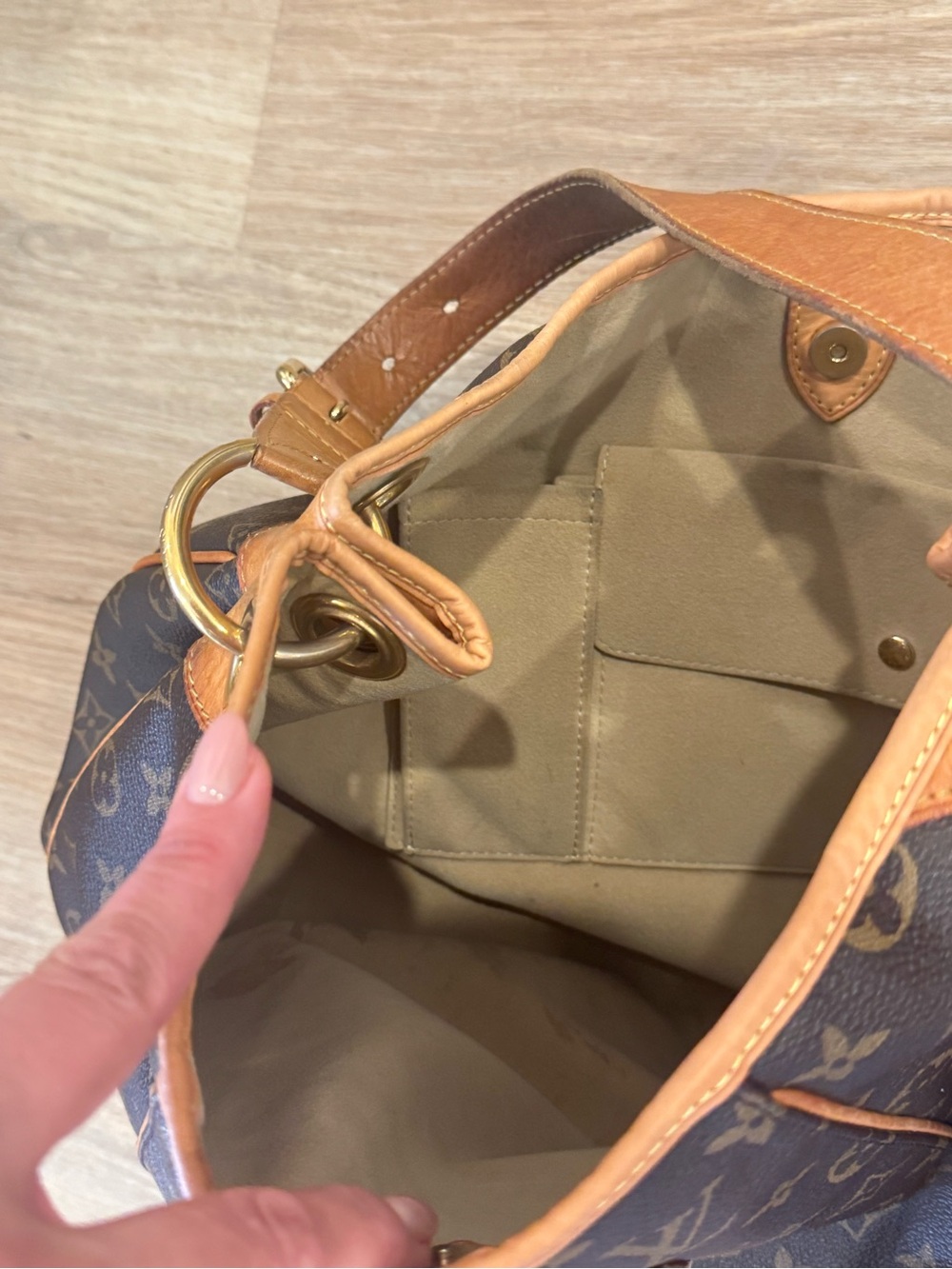 Louis Vuitton Brown Galliera PM  *Authenticated - Picture 9 of 12